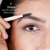 Mineral Fusion Retractable Brow Pencil, Shape & Define Eyebrow Pencil with Blending Spoolie Brush, Velvety Smooth & Natural Eye Makeup, Medium Brown, 0.003 oz