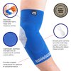 Neo-G Elbow Support - For Arthritis Relief, Joint Pain, Tendonitis, Elbow Injury, Recovery, Sports, Tennis - Multi Zone Compression Sleeve - Airflow Plus - Class 1 Medical Device - Small - Blue