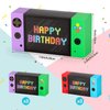 Video Game Party Favor Boxes - 16 PCS Game On Theme Gifts Boxes for Boys Kids Video Game Birthday Party Decorations Video Game Controller Shape Gift Boxes Supplies Goodie Boxes Supplies Party Supplies