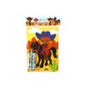 TINYMILLS Western Black Cowboys and Cowgirls Coloring Books for Kids with 12 Coloring Books and 48 Crayons Western Party Favors, Goody Bag Filler