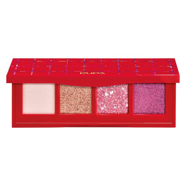 Pupa Milano Holiday Land Eyes Palette, 001, 0.183 oz - Eyeshadow Palette - Multi-Finish Makeup Palette - Satin and Metallic Eyeshadow - Eye Makeup