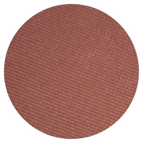 Infinity Brown Matte Pearl Powder Blush - Highly Pigmented Blusher Makeup, Cheek and Face Magnetic Refill Pan, Professional Quality Make Up, Paraben Gluten Cruelty Free Cosmetics Beauty Junkees [37mm]
