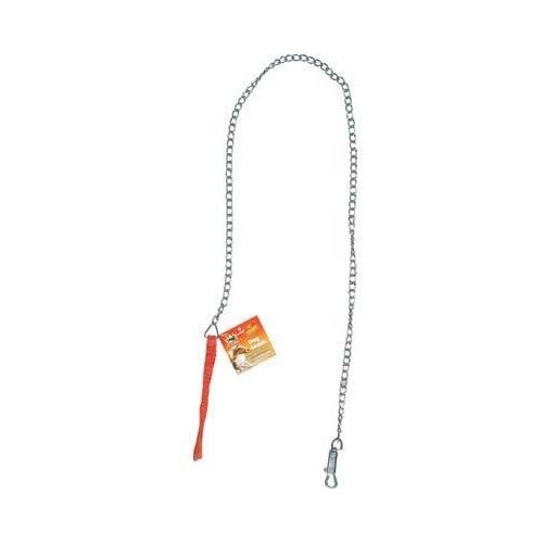 PETKING'S 48" Long Steel Dog Leash - Blue Handle