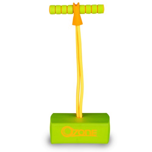 Flybar Pogo Stick - Ozone My First Foam Pogo Jumper, Indoor Jumper & Pogo Stick for Kids, Indoor Toys for Toddlers Age 3-5 (Ozone Green)
