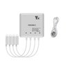 Hanatora Battery Charger for DJI Mini 4 Pro,Mini 3,Mini 3 Pro Drone,6 in 1 Rapid Multi Parallel Charging Hub Accessories