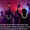 120 Glow Sticks Bulk New Years Eve Party Supplies Glow In The Dark Party Favors Glow Stick Necklaces Bracelets with Connectors 8" Glowsticks Light Up Toys Party Pack for New Years Birthday Decorations