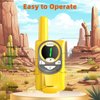 Insforfich Walkie Talkies for Kids,Kids Toys Long Range 2 Way aRadio,Kids Walkie Talkie for Birthday Gifts Outdoor Camping Family Trip (Yellow)