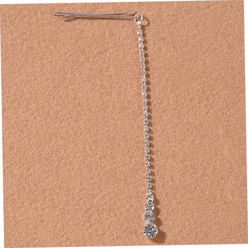 Beavorty rhinestone eyebrow pendant Crystal Pendant Headpiece Vintage Headband rhinestone hair Wedding Headpiece Headband bobby crystal alloy material girl forehead chain Miss