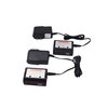 Blomiky 2 Pack 15V Wall Charger and 11.1V 800mA 3S Lipo Li-ion Battery Balance Charger for 11.1V 2200mAh 1500mAh 3S Lipo Battery 15V Charger 2