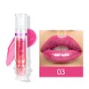 Grospe Lip Plumper, Lip Plumper Gloss with Chili Extract Ultra-Hydrating & Nourishing Smooth and Define Your Lips Naturally Glossy Finish Fuller Natural Lip Gloss for Women Girls (2PCS, #03#04)