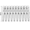 T25 Torx Bits(10-Pack 2 Inch), 1/4 Inch Hex Shank S2 Steel Magnetic Security Tamper Proof star 6 Point Screwdriver bit set