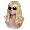 ColorGround Long Wavy 80s Men Fashion Smart Rocker Style Wig