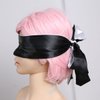 Satin Eye Mask Black Blindfold Satin Eye Mask Silk Eye Sleeping Mask Eye Blindfold Sleep Mask 59 Inch
