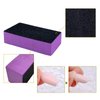 HeeYaa 10 Pcs Nail Buffer Sanding Block Polisher Buffing File 100/180 Grit 3 Sides Nail Files Art Pedicure Manicure File(Black Purple)