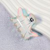 Halloween Hair Clips Cute Ghosts Claw Clips Strong Hold Non Slip Hair Clips White Hair Accessories for Women Halloween Hair Clip Claw Clips for Thick Thin Hair Styling Accessories 1Pcs (Style 1)