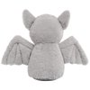 Cuddly 11 inch Plush Bat Stuffed Animal Halloween Stuffed Animal Plush Toys Plush Animal Doll Bedtime Toys Birthday Xmas Furry Gifts for Children Kids Baby Toys (Grey, 11 inch)