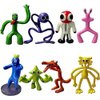 8PCS Raibow Friends Toys Raibow Friends Action Figures Toys Gaming Action Figures Gift for Kids Halloween Thanksgiving Christmas Birthday Gifts…, Medium