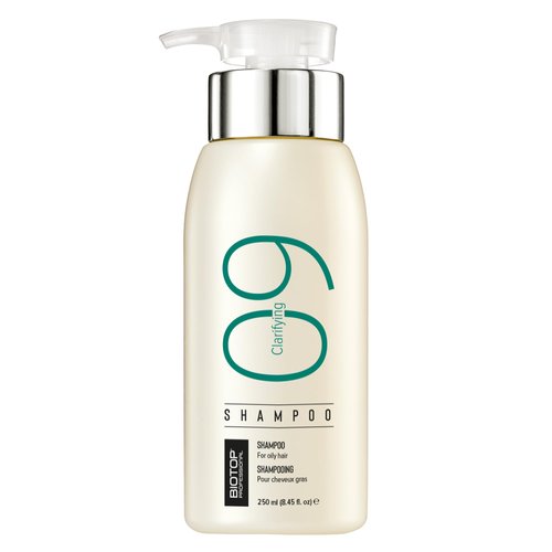 Biotop Professional 09 Clarifying Shampoo - Gentle Shampoo & Scalp Cleanser for Build Up - Formulated with Azelaic Acid to Calm the Scalp & Reduce Oil Production - Cruelty-Free Hair Care (8.45oz)