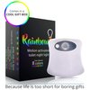 RainBowl Toilet Light with Motion Sensor - Unique Cool Gadget - LED Toilet Bowl Night Light - Funny Birthday Gifts for Men, Mens Gifts for House Warming - Gag Gift for Dad, Boyfriend, Husband, Him