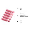 Tustao 5pcs Pink Volumizing Hair Root Clip - Natural Fluffy Hair Root Clip,Self Grip Root Volume Hair Curler Clip Naturally Diy Curler Fluffy Clamps Rollers Hair Styling Tool Self Grip Volume Hair