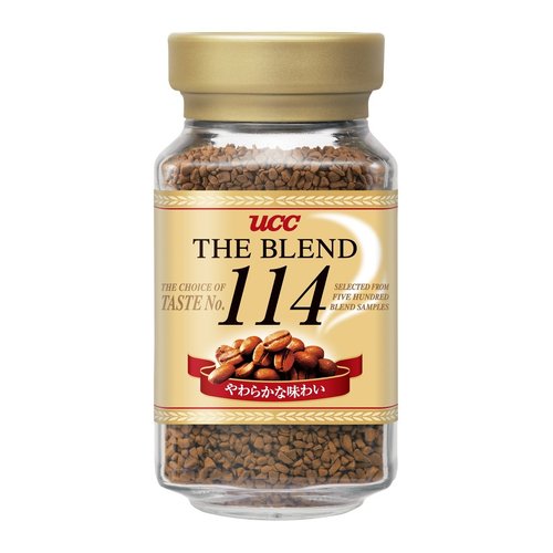 UCC The Blend 114 Instant Coffee, Instant Black Coffee, Smooth Flavor, Imported from Japan, 3.17 Oz (90 g), Pack of 1