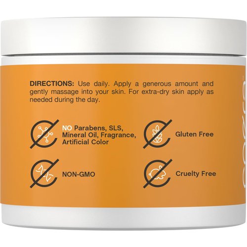 Coera Manuka Honey Cream | with Royal Jelly | 4oz | Hydrating Moisturizer for Face & Skin | Free of Parabens, SLS, & Fragrances | Packaging May Vary