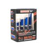 KOWOOD Plus Round-Over Edging/45° Chamfer/Core Box/90° V Groove Router Bit Set in C3 Carbide Tipped for Woodwork (Round-Over Edging)