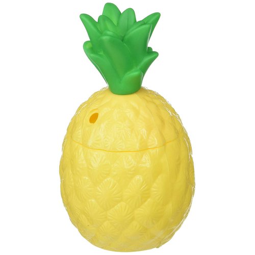 Rhode Island Novelty 8 Oz Pineapple Plastic Cups Set of 12