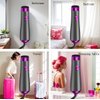 Travel Hair Dryer- 1800W High-Speed Brushless Motor Negative Ionic Blow Dryer for Fast Drying, Low Noise Thermo-Control Hair Dryers with Comb for Salon, Home and Travel. (Purple)