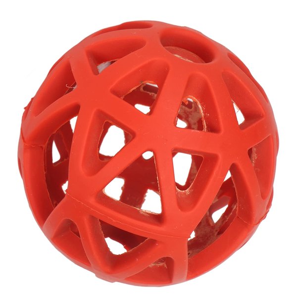 Asixxsix Dog Hollow Ball Toy, Rubber Dog Toy Puzzle Ball Bite Resistant Portable Chewing Pet Toy Ball Fun Interactive Pet Toy for Dogs Cats Pets (Small)