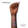 Ruby Kisses Eyeshadow Palette Highly Pigmented Eye Makeup 9 Shades Matte Shimmer Metallic Eyeshadow Palette (Waikiki Beach)