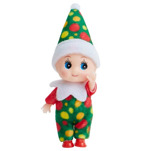JOYIN Christmas Elf Plush Doll, Green Tiny Soft Plush Christmas Elf Doll with Elf Doll Clothes for Christmas Holiday Decorations, Christmas Dress-Up Party.