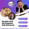 Waxfans Nose Wax Kit Men,Ear Hair Wax Kit,100g Wax,for 20 Uses,Nose & Ear Hair Removal for Men and Women,Long-lasting for 4 Week (Purple)