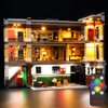 BRIKSMAX Led Lighting Kit for Ghostbusters Firehouse Headquarters - Compatible with Lego 75827 Building Blocks Model- Not Include The Lego Set(Remote-Control Version)
