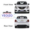 YEOIZO Backup Camera License Plate Mount, License Plate Camera Mount, Universal Car Dash Cam Mirror Camera Metal Bracket, Reverse Rear View Backup Camera Kit