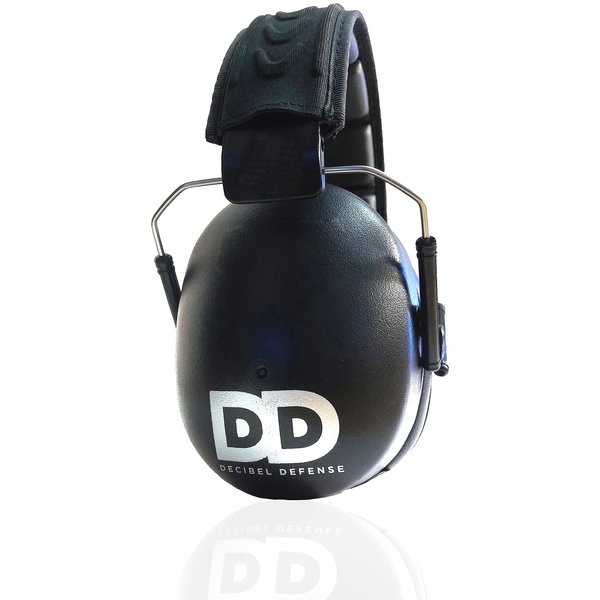 Professional Safety Ear Muffs by Decibel Defense - 37dB NRR - The HIGHEST Rated & MOST COMFORTABLE Ear Protection for Shooting & Industrial Use - THE BEST HEARING PROTECTION...GUARANTEED