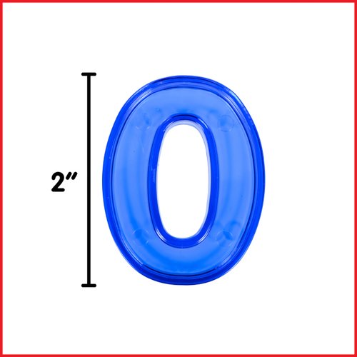 edxeducation Transparent Numbers Set - Mini Jar Set of 40 - Colorful, Plastic Numbers - Light Box Accessory - Sensory Play - Math Manipulative for Kids