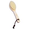 Japanese Body Brush for Bath or Dry Brushing, Exfoliation, Cellulite Treatment, Short Handle, Medium Soft