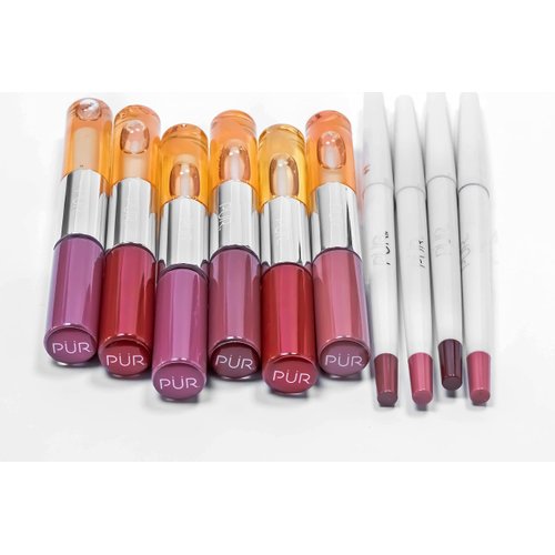 PÜR Beauty On Point Lip Liner - Lip Pencil For Smooth, Fuller Lips - Long Lasting Vegan Liner Makeup - Paraben & Gluten-Power Trip