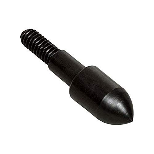 JJZS 12pcs 100 Grain Field Points 5/16 inch Target Practice Crossbow Points Screw in Arrow Tips for Compound Bow and Recurve Bow Hunting Shooting