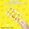 100 PCS Rubber Duck Temporary Tattoos Themed Birthday Party Decorations Supplies Favors Decor Cute Little Yellow Ducky Tattoo Stickers Gifts For Game Boys Girls Classroom School Prizes Carnival