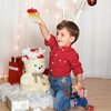 60PCS Christmas Pop Keychain PartyFavors Pop Push Fidget Toys Fidget Keychain for Kids Pop Toys Bubble Wrap Pop Toys Anxiety Stress Reliever for Kids Adults