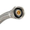 Eastman 48 inch Steel-Flex Faucet Connector, 1/2 Inch FIP x 1/2 Inch FIP, Braided Stainless Steel Faucet Supply Line, 48021