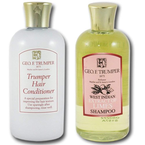 Geo F Trumper Extract of Limes Shampoo and Trumper Hair Conditioner 200ml Twin Set by Geo F. Trumper