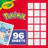 Crayola Pokemon Coloring Book, 96 Coloring Pages, Gift for Kids 3, 4, 5, 6