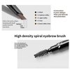 BLUE LOVE Eyebrow Pencil with Spoolie Brush, Long-Lasting Makeup Eyebrow Pen for Women, Drawing Eye Brow Pen Natural Daily Look with a Replace (03# Light Coffee Color)
