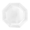 Lillian Collection Plastic Plates -9.25" | Pearl Lacetagon | Pack of 10