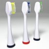 Replacement Heads Compatible with Smile Bright Store Platinum Sonic Electric Toothbrush, Soft Bristles Replacement Brush Heads (3 Pack)
