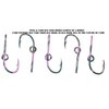 BT Outdoors Three Eagle Claw Camo Hat Hook Fish hook for Hat Camo Fish Hook Money/Tie Clasp - Set of Three Camo Hooks Two Camo & one Pink & Camo
