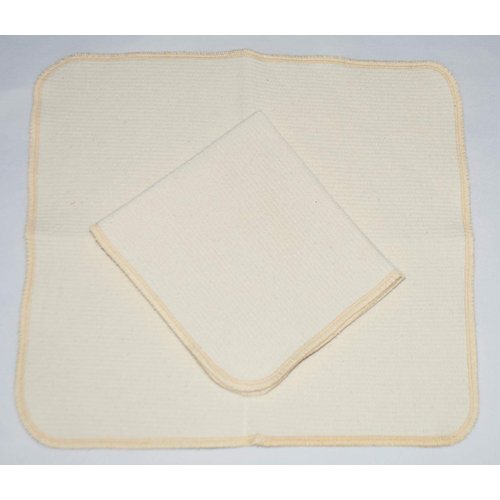 1 Ply Extra Thick Unbleached Corded Scrubbies 12x13 Paperless Towel Set of 2